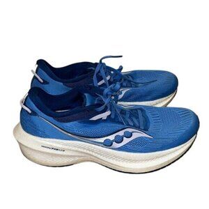 Saucony Bluelight Lace-Up Triumph 21 Athletic Sneaker Shoes Women’s Size 7.5